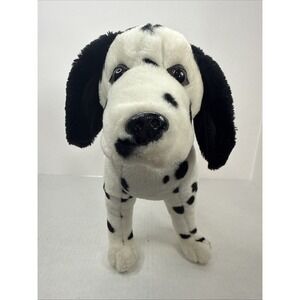 VTG Realistic Dalmatian Plush Large Puppy Dog Life Size Stuffed Animal 18"